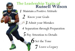 Team Leader Quotes Russell wilson leadership