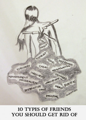 10 Types Of Friends You Should Get Rid Of