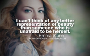 Emma Stone Says Women Who Shame Themselves & Each Other Suck!