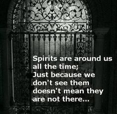sayings about ghost hunting/paranormal stuff
