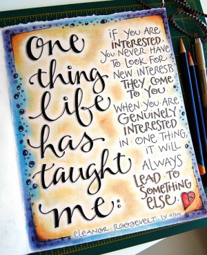 love this! The journal AND the quote!