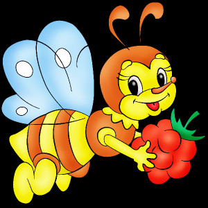 Cartoon Bees Cute bees cartoon clip art