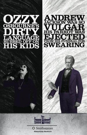 Funny photos funny Smithsonian ad Ozzy Osbourne