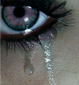 Crying Eye by lillylulu123