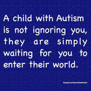 Their world autism