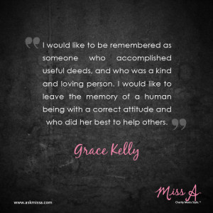 grace kelly quotes