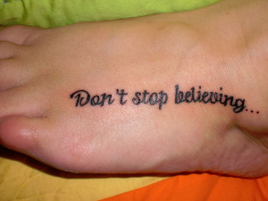 25 Refined Foot Tattoos Quotes