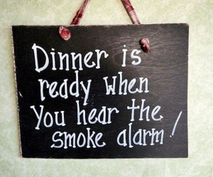 The best argument for dining out!