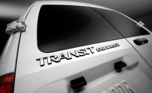 2010 Ford Transit Connect rear door badges and taillight