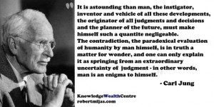 Quote: Carl Jung – man is an enigma to himself
