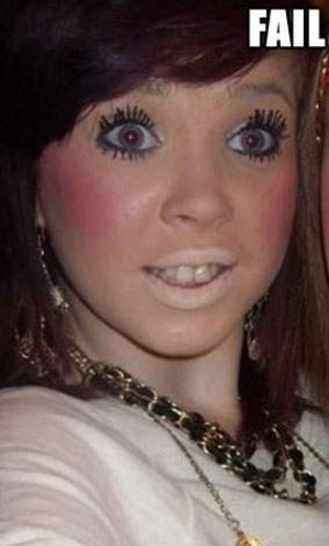 Bad Bad Bad Makeup Fails