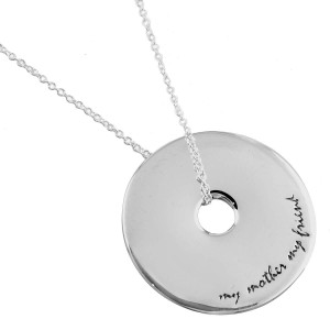 my mother, my friend necklace