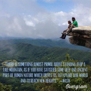 hiking mountains, reaching new heights, quotes, Appalachian Trail