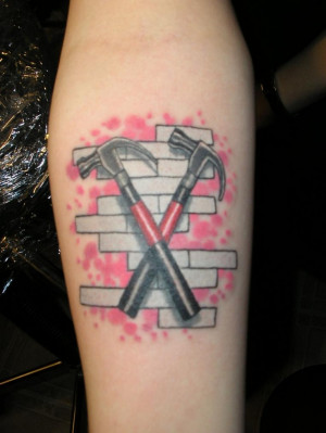 Pink Floyd THE WALL Tattoo.Tattoo Hammer, Pinkfloyd Thewal, Tattoo ...