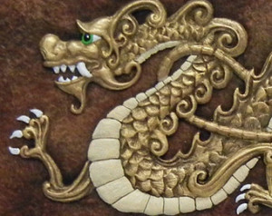 The Dragon Of Awakening Enlightenme Nt Cast Paper Fantasy Art