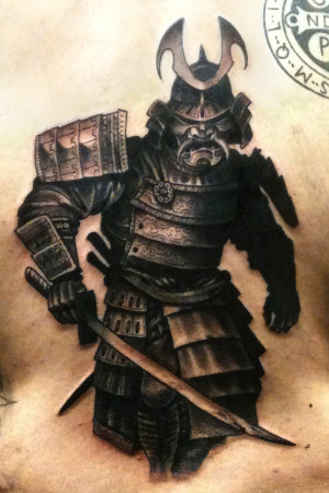Samurai Warrior Quotes Samurai-tattoo-warrior