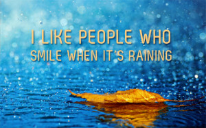 Good morning quotes with rain