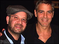 Daniel Barber and George Clooney