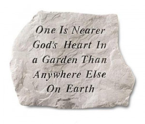 One is Nearer God's Heart - Memorial Stone (PM3296)