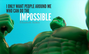 By striving to do the impossible man has always achieved what is ...