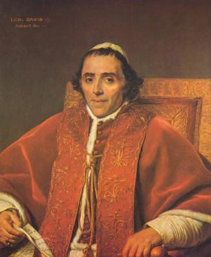 Election of Pius VII as Pope