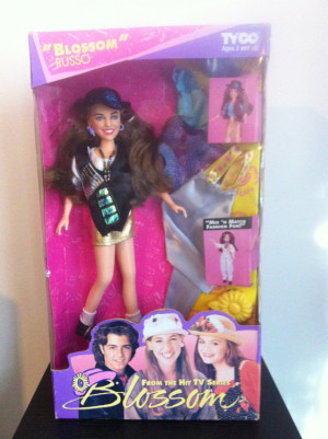 SWEETHEART Blossom Russo Vintage 90s Toy Doll Action Figure box tv ...