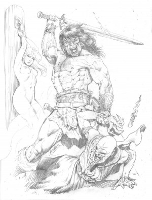 Re: Conan the Barbarian vs Irish king Slaine