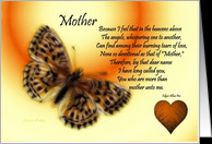 Get Well ~ Mother / Quote ~ Fractalius Butterfly / Heart card ...