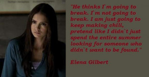 Elena gilbert quotes 4