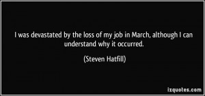 More Steven Hatfill Quotes
