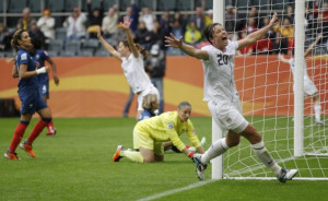women s world cup abby wambach propels the u s women to 3 1 win over ...