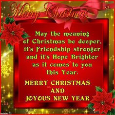 Merry Christmas Quotes for Friends | We Wish You A Merry Christmas ...