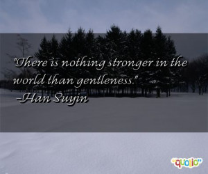 Gentleness Quotes