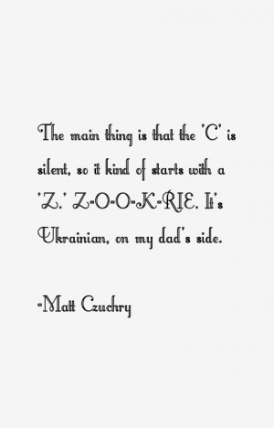 Matt Czuchry Quotes & Sayings
