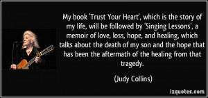 My book 'Trust Your Heart', which is the story of my life, will be ...