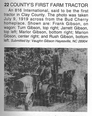 Thread: First tractor in Clay County, NC International 8-16