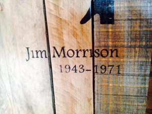 DIY Amazing Jim Morrison Pallet Wall Art