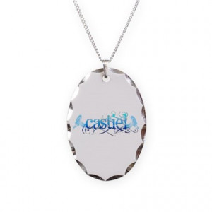 Angel Gifts > Angel Jewelry > Castiel Wings Necklace Oval Charm
