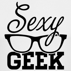 Like a i love cool sexy geek nerd glasses boss Long sleeve shirts