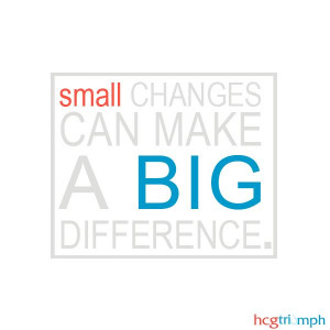 One small change, one BIG difference.