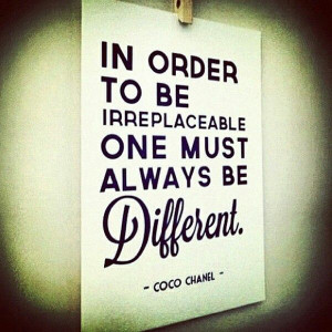 Love quotes from Coco Chanel!