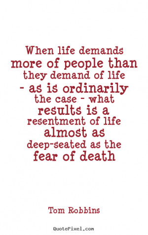 quote about life by tom robbins create life quote graphic