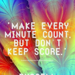 Make every minute count!