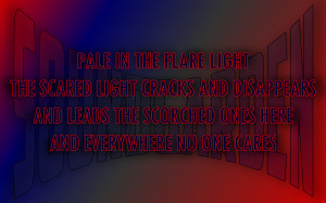 4th Of July - Soundgarden Song Lyric Quote in Text Image