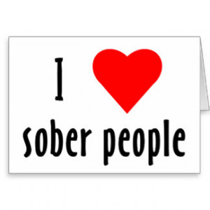 Love Sober People Cards