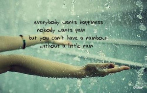 hands, quotes, rain