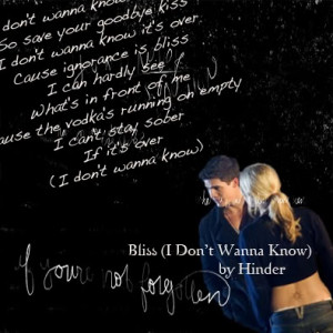 ... never heard much Hinder on the radio but I LOVE their music