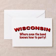 Funny Wisconsin badgers Greeting Cards (Pk of 10)