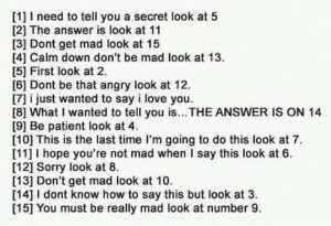 Need To Tell You A Secret