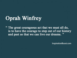Oprah Winfrey – Moving On Quotes